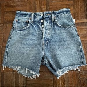 BNWT Agolde Riley denim short